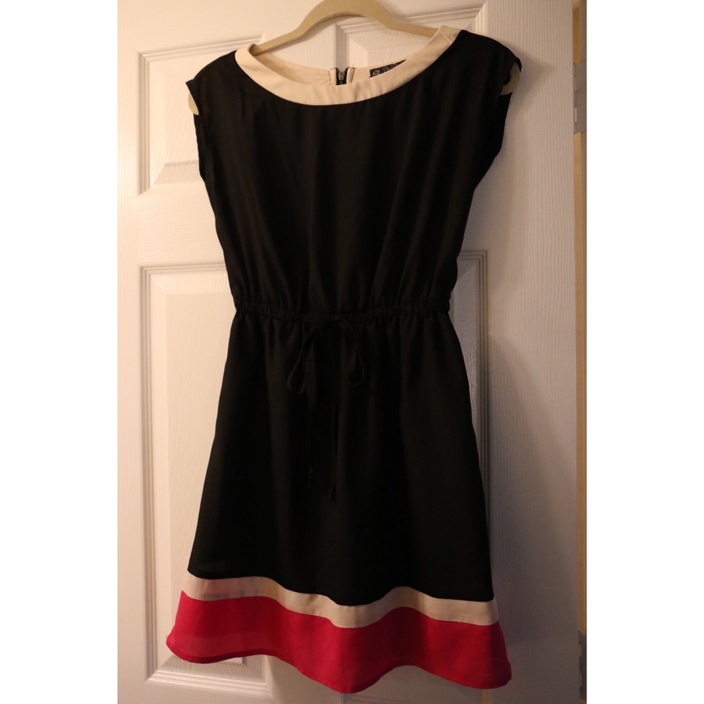 BeBop baby and pink dress - size small